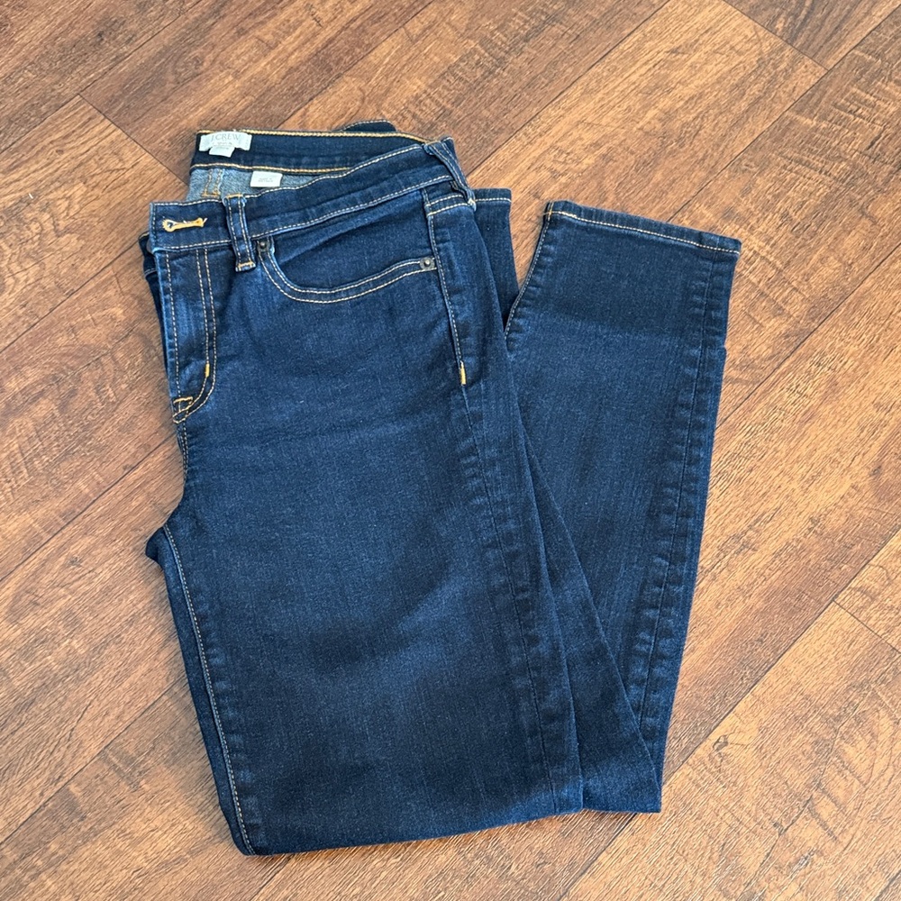 J. Crew Factory Women's Deep Blue Skinny Jeans